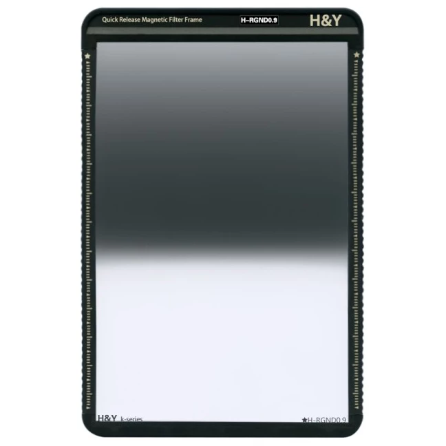 H&Y Filters 100 x 150mm K-Series Reverse GND 0.9 (3 Stops) with Quick Release Magnetic Frame (KR09)